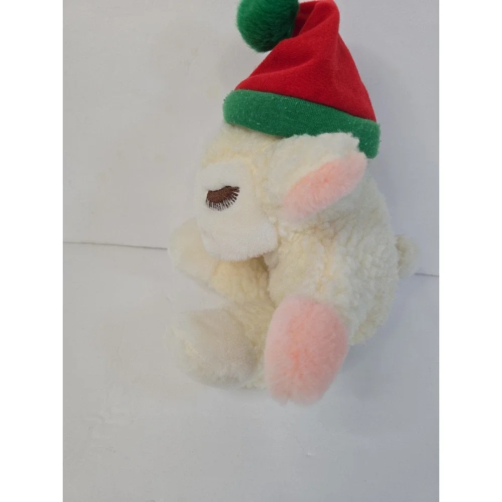 A37 Avon Christmas Lamb Chops Puppet Plush!